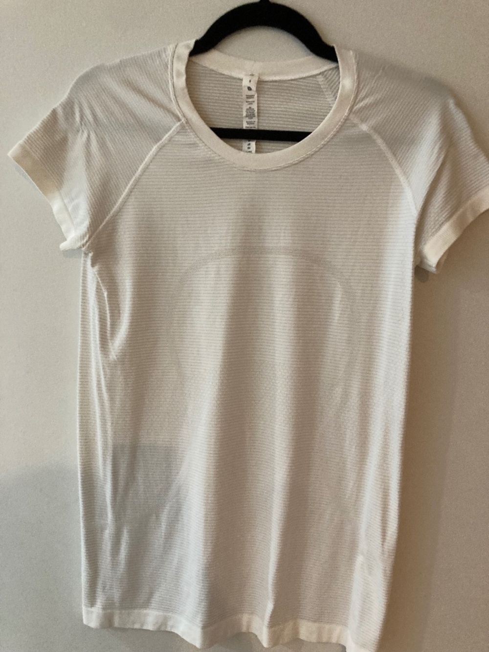 Lululemon swiftly tech tee white sz 8